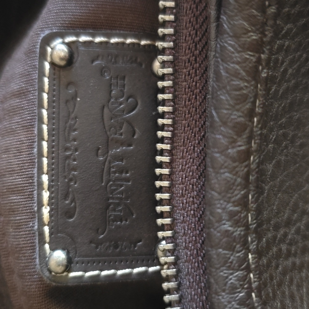 Elegant Brown Studded Women's Bag - Picture 2 of 6